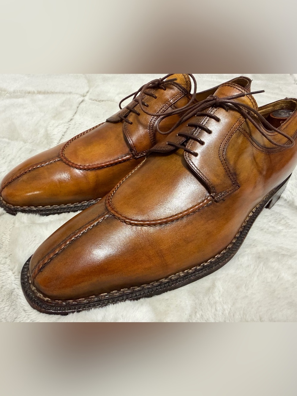 $1,695 Sutor Mantellassi Norgevese Goiser Apron Split Toes Derby Shoes 12